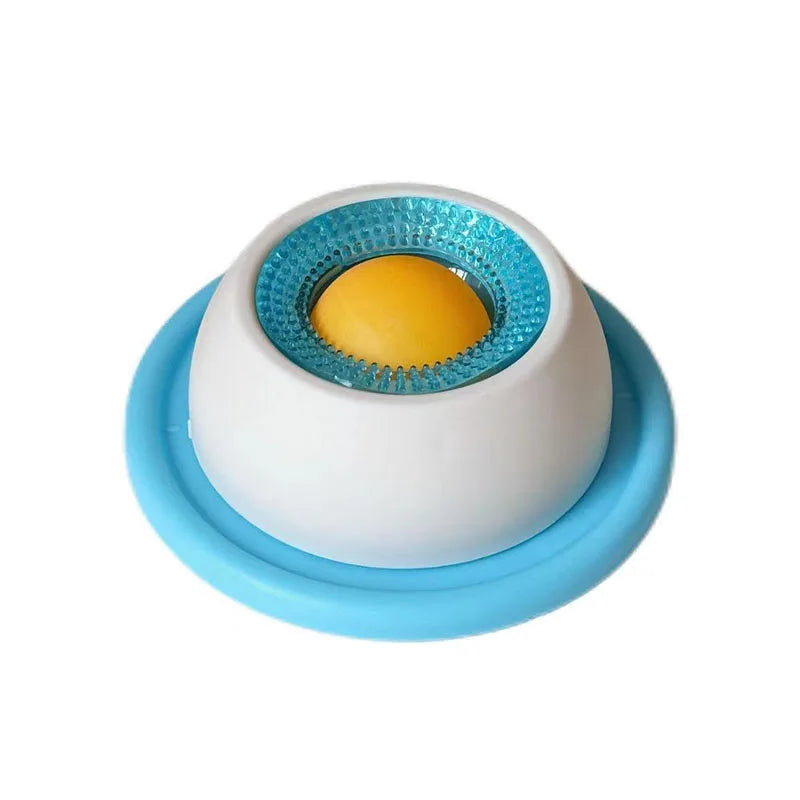 Cuenco para lamer perros y gatos con función de alimentador lento.