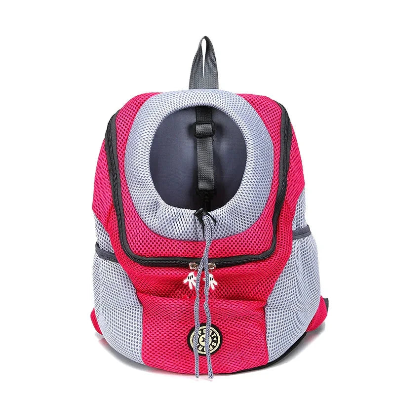 Nueva mochila de viaje portátil de doble hombro.