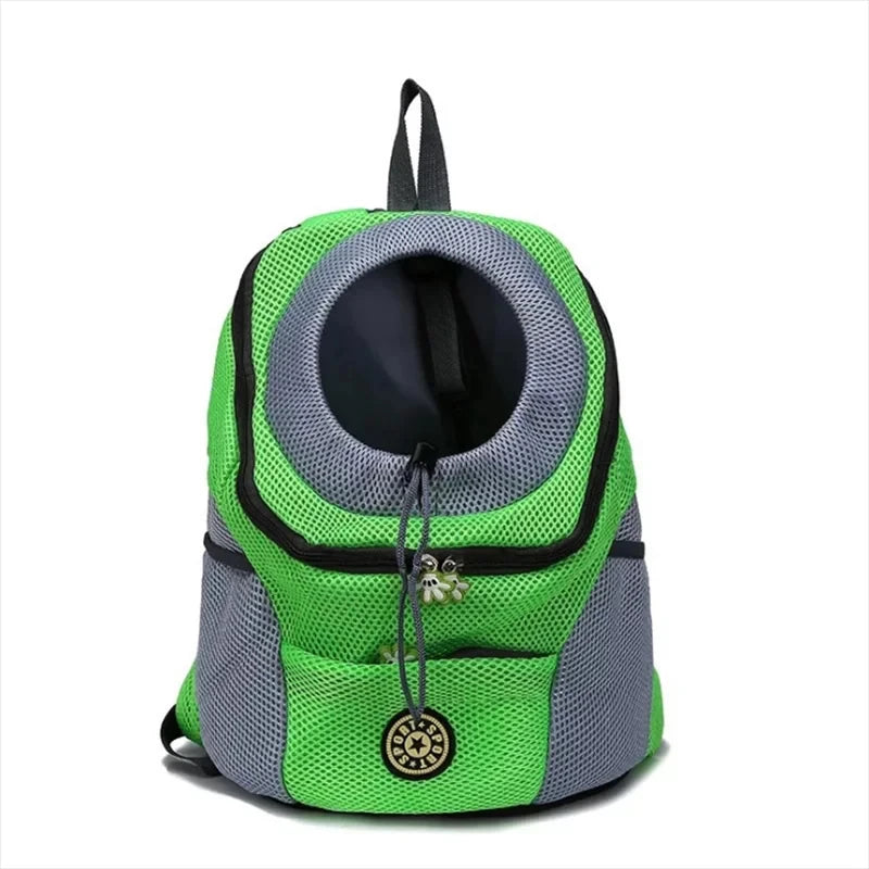 Nueva mochila de viaje portátil de doble hombro.